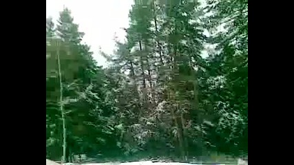 роси на снега