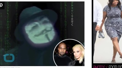 "Anonymous" Shades Kanye West, Mentions Kim Kardashian's Nude Photos and Daughter North West in NSFW Video