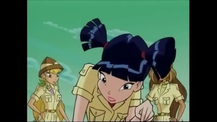 Winx Club Season 1 Episode 4 - The Black-mud Swamp (rai English) Part 1