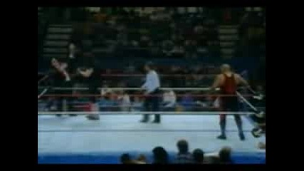 1992.12.14 Invasion of the Bodyslammers - Undertaker vs Papa Shango 