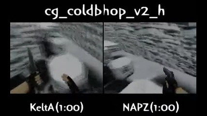 Napz (01 00.80) vs Kelta (01 01.17) on cg coldbhop v2 h 