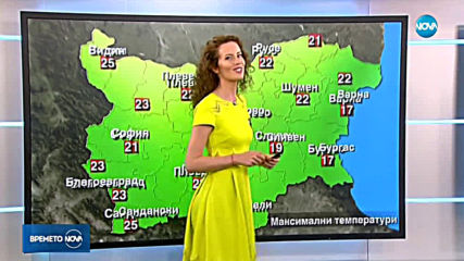 Прогноза за времето (25.03.2019 - обедна)
