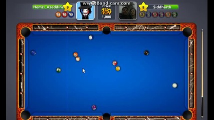 8 ball pool - Hemzi Azeddine vs Siddharth