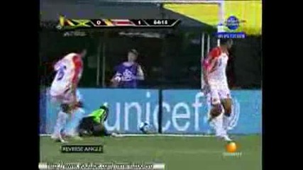 Costa Rica vs Jamaica 1 - 0 Copa Oro 2009 (the Concacaf Gold Cup) Sky Sports