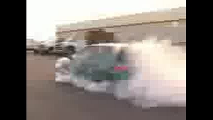 Honda Civic Turbo Burnout
