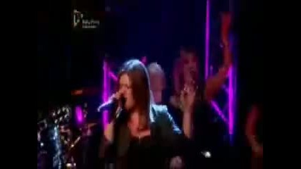 Kelly Clarkson I Do Not Hook Up Live Album Chart Show 2009 