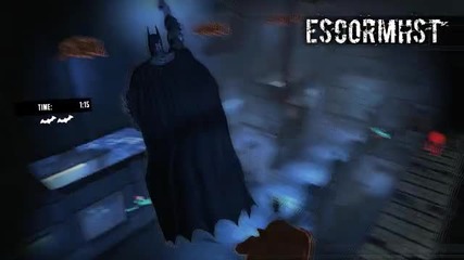 Batman: Arkham Asylum - Gameplay 4 ( Challange Mode) Silent Knight