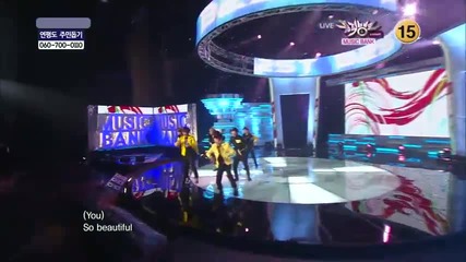 Beast - Beautiful ~ Music Bank (03.12.10) 