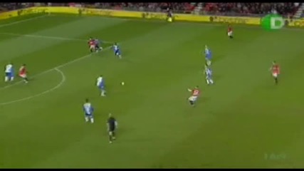 Бербатов с гол - Манчестър Ю - Уигън 5 - 0