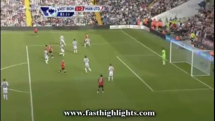 West Bromwich 1-2 Manchester United Highlights