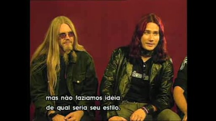 Nightwish Talk About Tarja Turunen *Interview* *MTV BRAZIL*