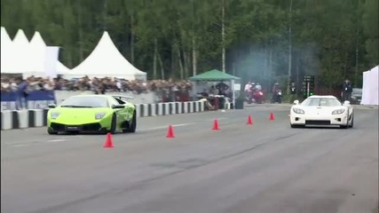 Lamborghini Lp670-4 Sv Vs Koenigsegg Ccxr