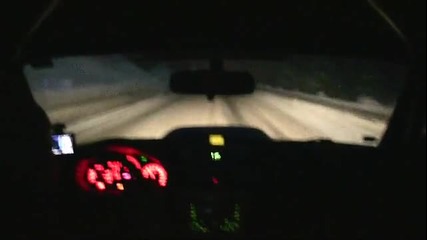 Subaru Impreza Wrx Sti snow driving onboard 3