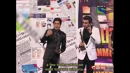 Shahrukh Khan - Filmfare Awards 2012 Hosting 05