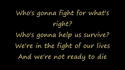 Skillet - Hero (lyrics)