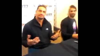 Fan meeting Shield in austin.