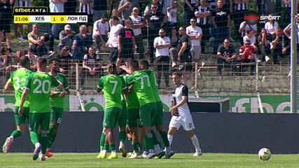 Goal by FK Hebar 1918 Pazardzhik