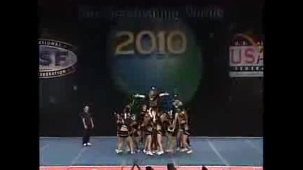 Cheerforce Diamondz Worlds 2010 prelims 