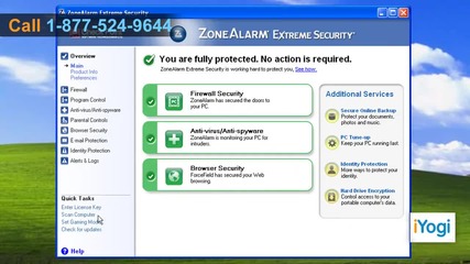 How to scan your Pc using Zonealarm® Extreme Security 2010 