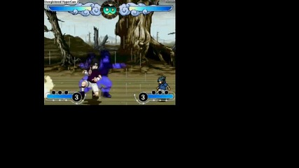 Naruto Battle Arena 2 Mugen Sasuke Tehniki 