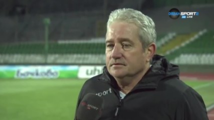 Спасов: Спечелихме с вдъхновена и променена игра