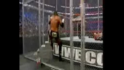 Wwe Hell In A Cell 2009 - The Legacy vs Degeneration X [ Hell In A Cell Match ]