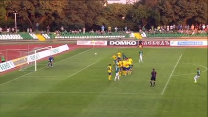 ВИДЕО: Спас Делев откри за Берое срещу Атлантас