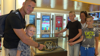 Get your picture with the WWE Championship today!