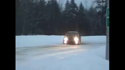 Nissan Maxima Snow Drift 2