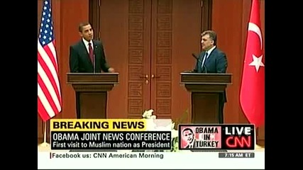 Obama to Turkey We are not a Christian nation