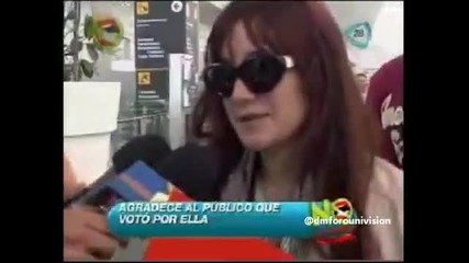 Dulce Maria feliz con su carrera de solista (nlc)
