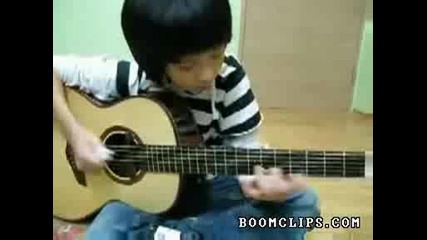 11 Years Old Acoustic Guitar Player :) 