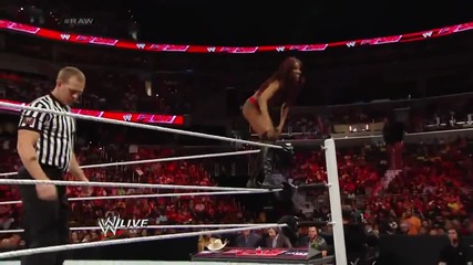 Naomi vs. Alicia Fox Raw June 23 2014