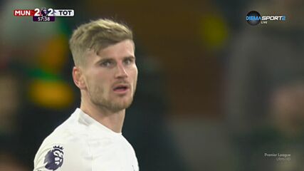 Действията на Тимо Вернер в мачовете на Тотнъм