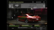 Fast and Furious Cars in Nfs Underground 2 
