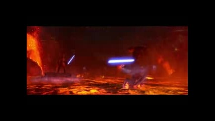 Star Wars - Episode 3 Obi Wan Kenobi vs. Darth Vader