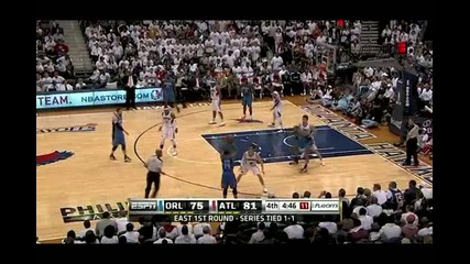 Nba Playoffs 2011 First Round Game 3: Orlando Magic @ Atlanta Hawks 84 - 88