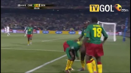 Cameroon 1 - 0 Denmark 