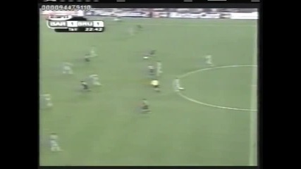 2002 Barcelona (spain) 3-club Brugge (belgium) 2