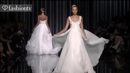 Pronovias 2012 Bridalwear Fashion Show ft Karolina Kurkova La Nuit Blanche