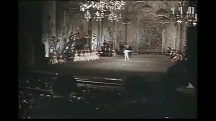 Maya Plisetskaya - N. Fadeyechev Black Swan Part 1 2 1957