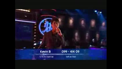 Kevin Borg - All I Wanna Do Is Make Love To You - Idol 2008 Sweden