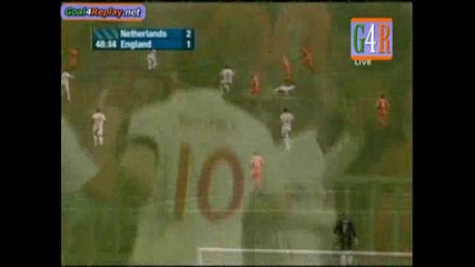 Netherlands - England 2 - 1 (2 - 2,  12 8 2009)