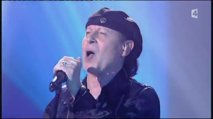Scorpions Wind of Change, Still Loving You & Rock You Like A Hurricane Live Tv France 2010