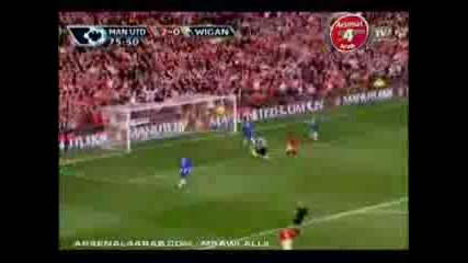 Manchester United 4 - 0 Wigan Athletic