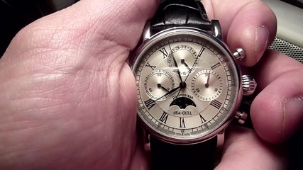 Seagull M199s Chronograph Moonphase: Един елегантен екземпляр