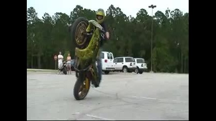 Crazy Drifting 180 Stoppies Burnouts Circle Wheelie 