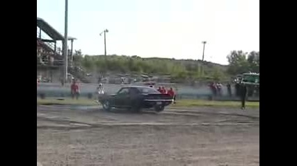 Burnout s Camaro