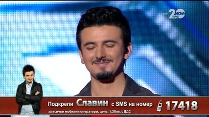 Славин Славчев - X Factor Live (25.11.2014)
