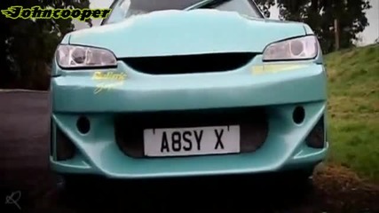 Peugeot 306 3.0 V6 vs Old Austin Healey - Top Gear